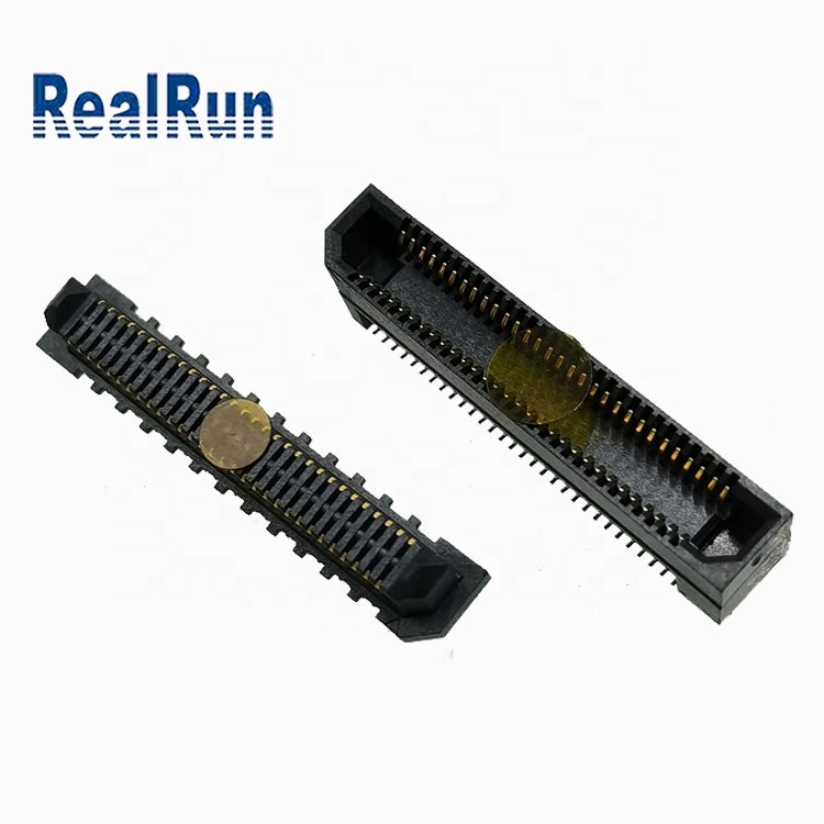CONN HDR 60POS SMD GOLD Samtec ERM8-030-02.0-L-DV-TR Male Female Dual Row 10 Pin To 200 Pin 0.8mm BTB Connector