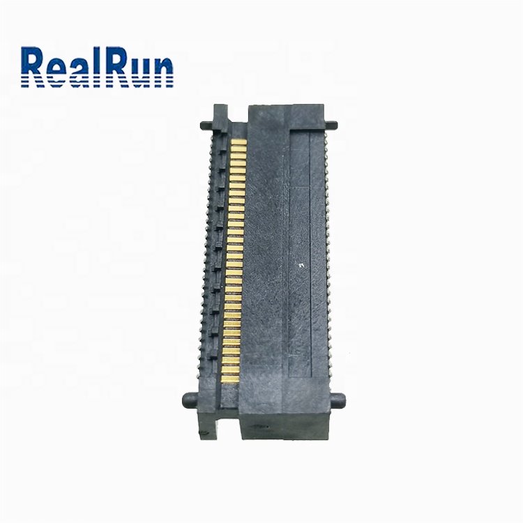 CONN HDR 60POS SMD GOLD Samtec ERM8-030-02.0-L-DV-TR Male Female Dual Row 10 Pin To 200 Pin 0.8mm BTB Connector