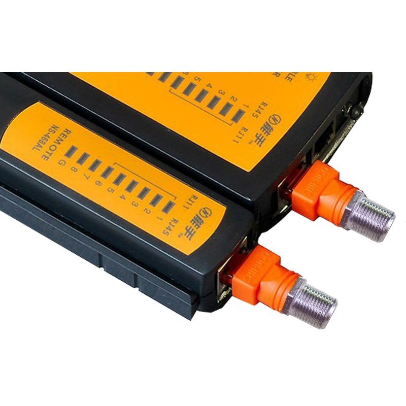 Female F-Type Connector F RG6 RF to RJ45 Male Coaxial Barrel Coupler Adapter