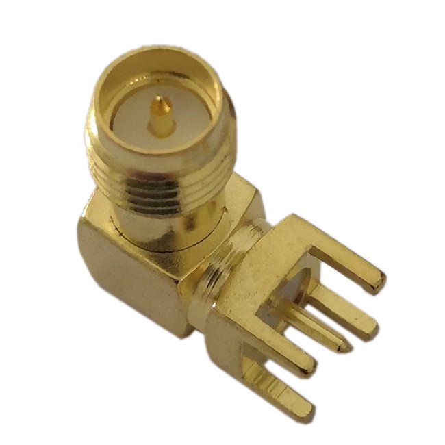 RP-SMA Male to Female RP SMA Transfer interface Straight Solder RF Adapter Coax Coaxial Connector
