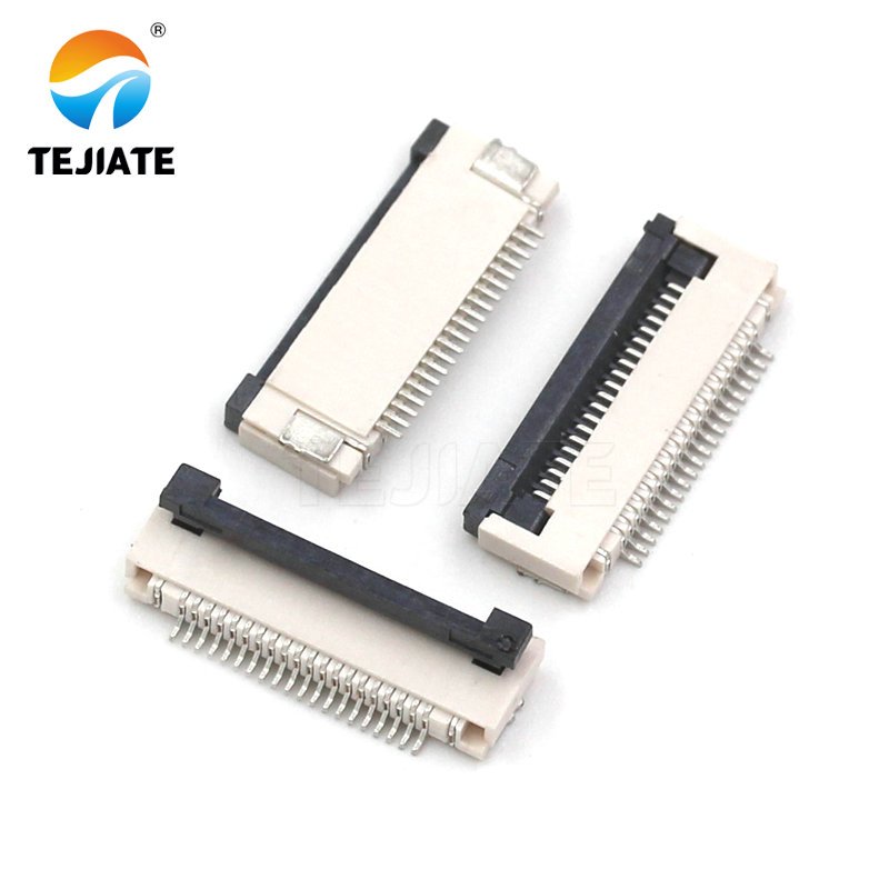 FPC Connector Horizontal Flip-lock ZIF Type Cable wire socket H2.0mm 4-60pin 0.5mm Pitch FPC/ FFC connectors