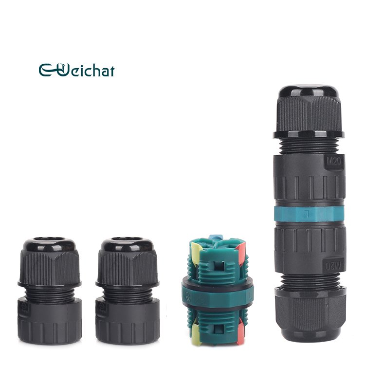 EW-P20 2/3pin Led Commercial Light Connector Led Connectors & Cabling Quick Connect Wire to Wire Ip68 Waterproof Connector