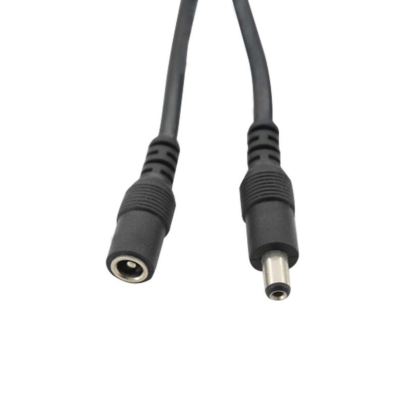 12V 5.5x2.1mm Male Female DC Power Socket Jack Connector Cable Plug Wire