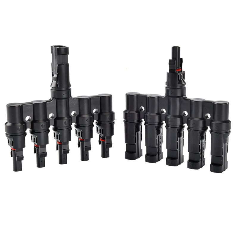 Solar Connector 5 To 1 Ip67 Solar T Type Waterproof Magnetic Connector