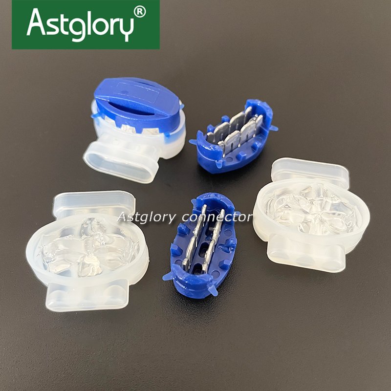Similar AS 3M IDC 314-Box Wire Connectors Waterproof Grease Gel Filled 22-14 AWG Self-Stripping 314 Butt Splice Connector
