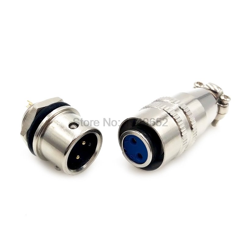 Wholesale XS8 XS9 XS10 Aviation Plug BNC Connector Waterproof 3Pin Push Pull Circular Quick Socket 3A 250V Connector for Power