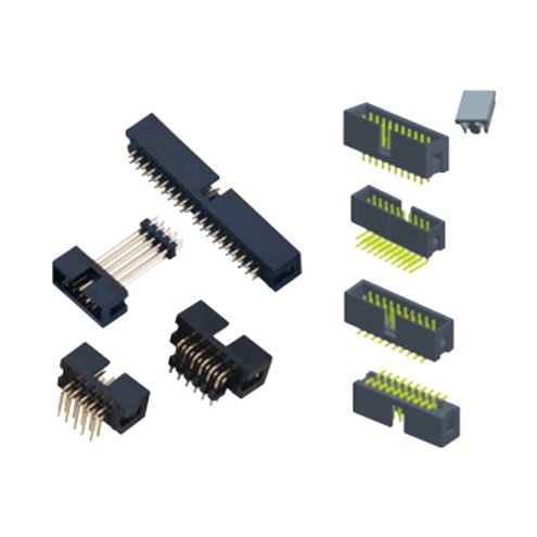 Soulin Custom SIP Socket Dual Row 1.27mm Pitch H5.7 SMT Box Header Connector