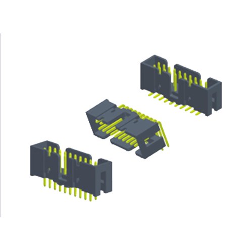 Soulin Custom SIP Socket Dual Row 1.27mm Pitch H5.7 SMT Box Header Connector