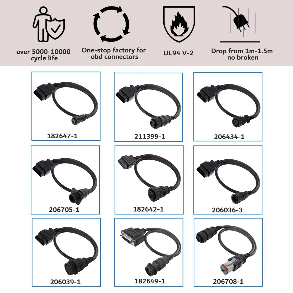 amphenol 182651 plastic superseal series waterproof connector 4 pin round connector amp cpc