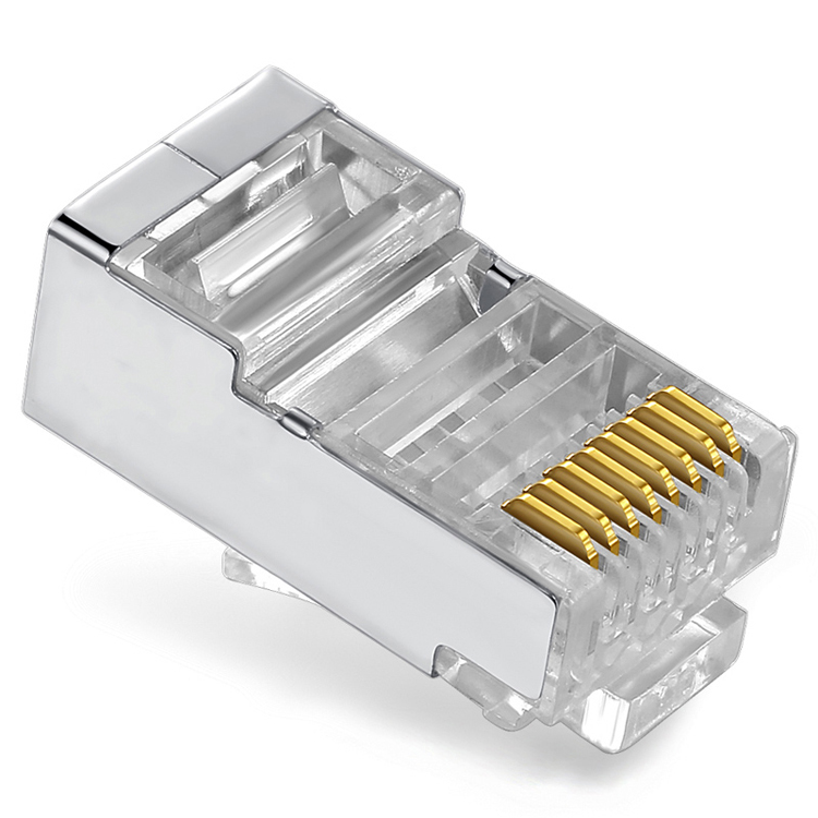Factory price plug 8P8C RJ45 connector Best brand rj45 connectors Cat5e Cat6 for connect Network