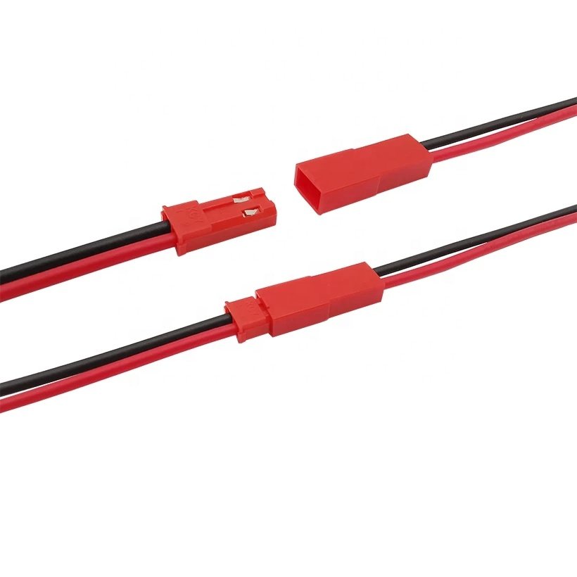 OULAIDA 10Pairs 2 Pin JST Male Female Cable Wire Connector Plug for LED Lamp Strip RC Toys Battery 10cm 20cm