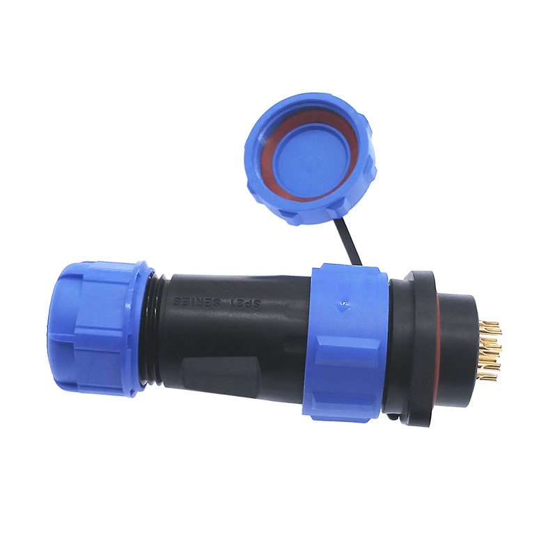 Industrial Waterproof BNC Connector SP212Pin Brass Contact PC Housing IP68 Threaded WEIPU Electric Cable Plug Socket Female Male