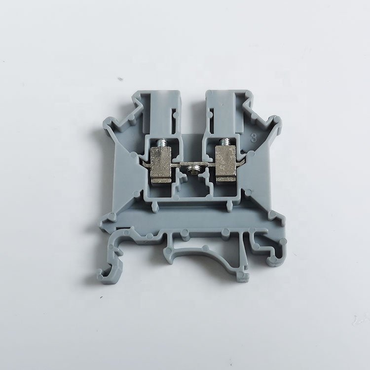 UK 2.5B Feed-through terminal block Copper Wire connector accessories end plate D-KUK 2.5B