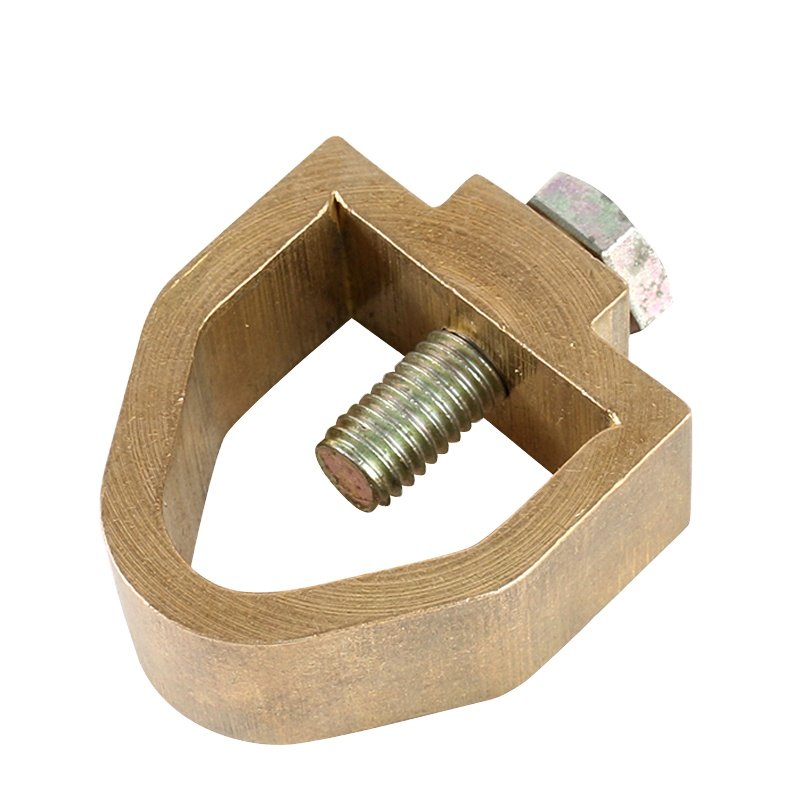 Electrical ground clamp connector