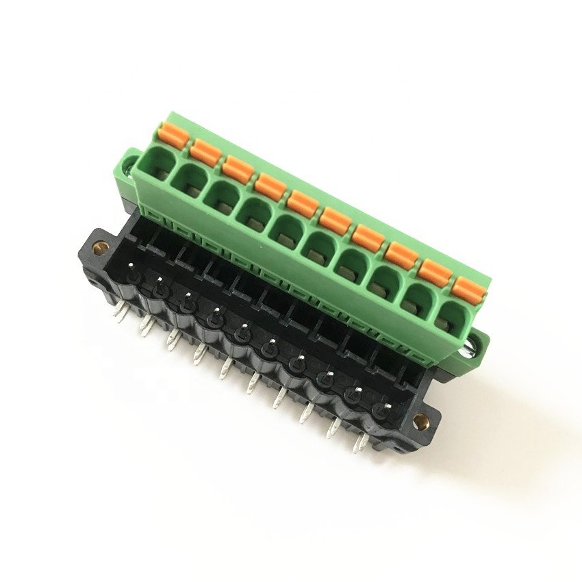 Plug-in Terminal block Phoenix CCDN 2.5 two rows PCB connector pin header male female 2EDGRHBM-THR KF2EDGKRHM DEGSON DINKLE EDCA