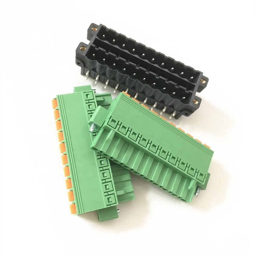 Plug-in Terminal block Phoenix CCDN 2.5 two rows PCB connector pin header male female 2EDGRHBM-THR KF2EDGKRHM DEGSON DINKLE EDCA