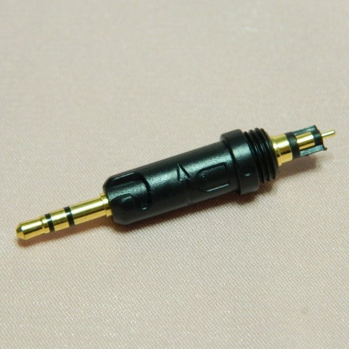 2.5mm Audio Jack 3 Poles Stereo Earphone Plug Connector For ATH M70X M50X R70X M40X HD560S