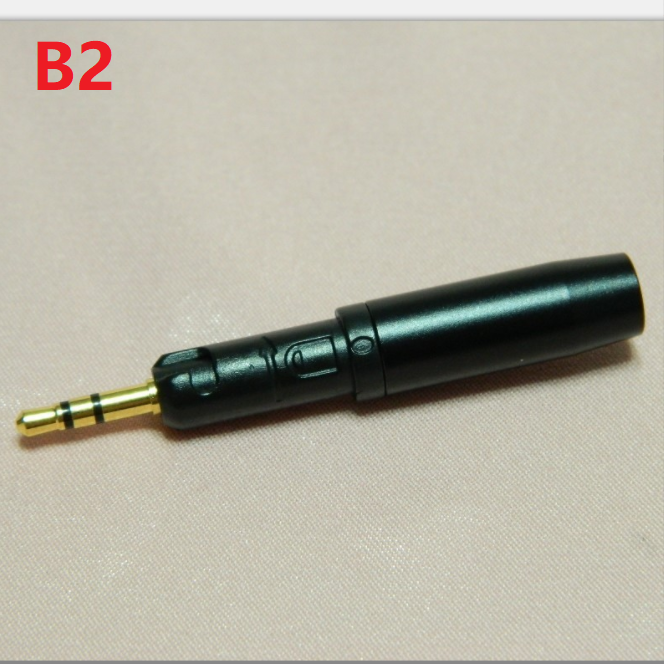 2.5mm Audio Jack 3 Poles Stereo Earphone Plug Connector For ATH M70X M50X R70X M40X HD560S