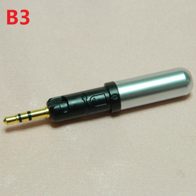 2.5mm Audio Jack 3 Poles Stereo Earphone Plug Connector For ATH M70X M50X R70X M40X HD560S