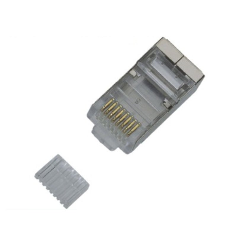 RJ45 Male Plug Connector 3U-50U Gold Plated 8P8C CAT6 FTP Modular plugs