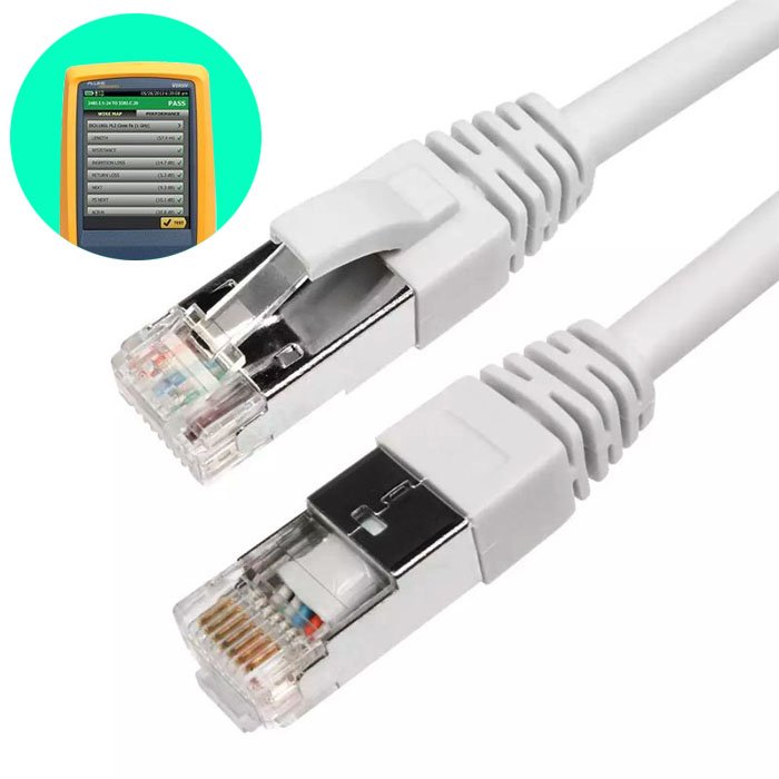RJ45 Male Plug Connector 3U-50U Gold Plated 8P8C CAT6 FTP Modular plugs