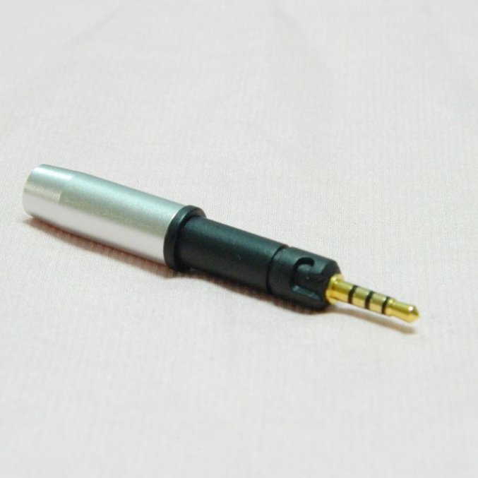 2.5mm Audio Jack 4 Poles Earphone Plug Connector For ATH M70X M50X R70X M40X HD560S