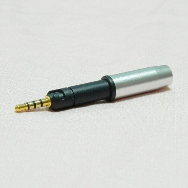 2.5mm Audio Jack 4 Poles Earphone Plug Connector For ATH M70X M50X R70X M40X HD560S