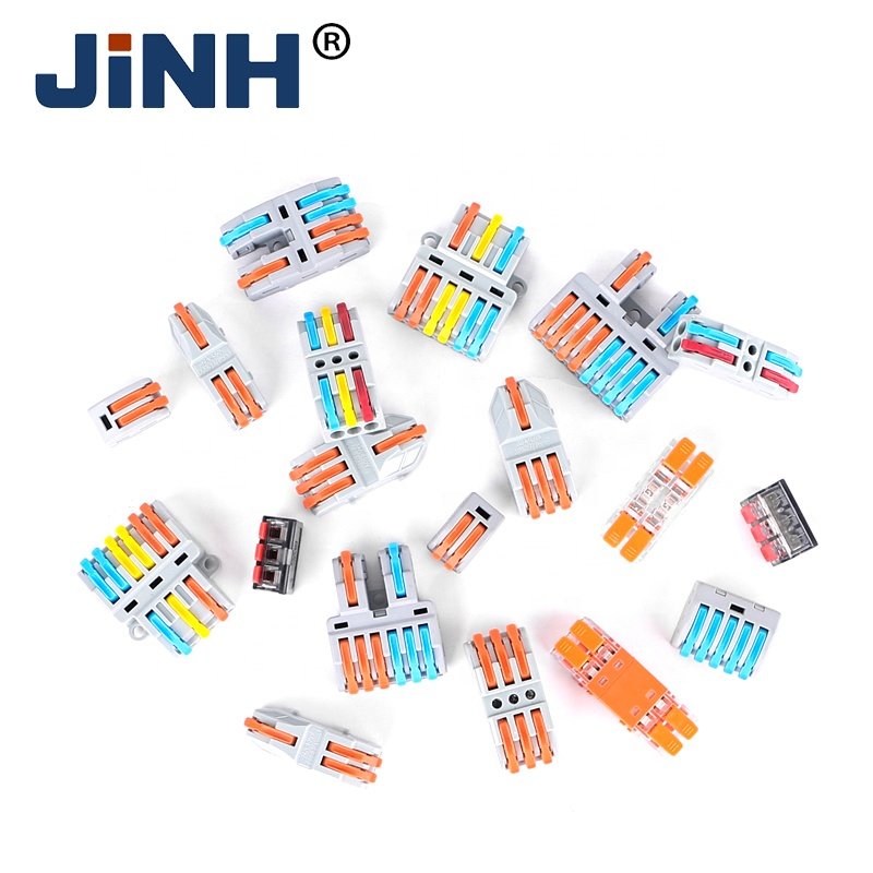 Push in Wire Comact Wire Connector Universal Fast Wiring Connectors Terminal Block Mini Style
