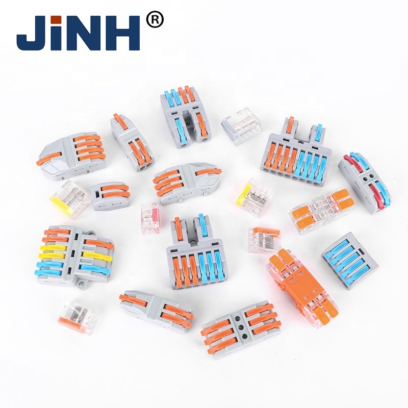 Push in Wire Comact Wire Connector Universal Fast Wiring Connectors Terminal Block Mini Style
