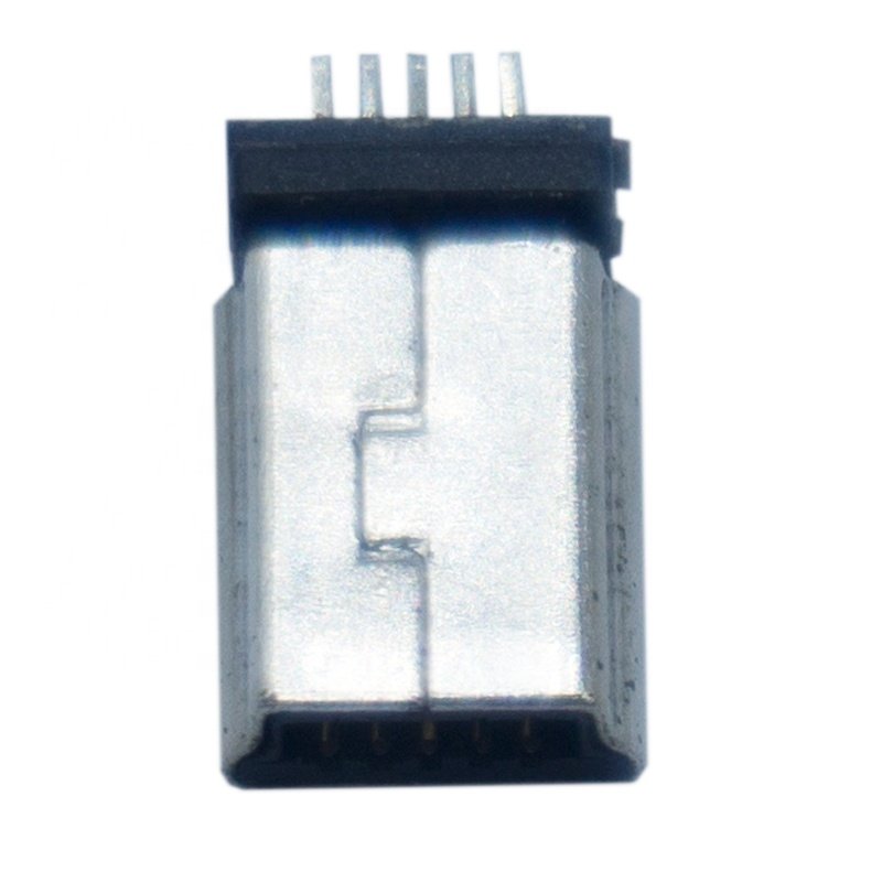 PCB 10 Pin DIP Vertical Male Mini USB Connector For Automotive Electronics