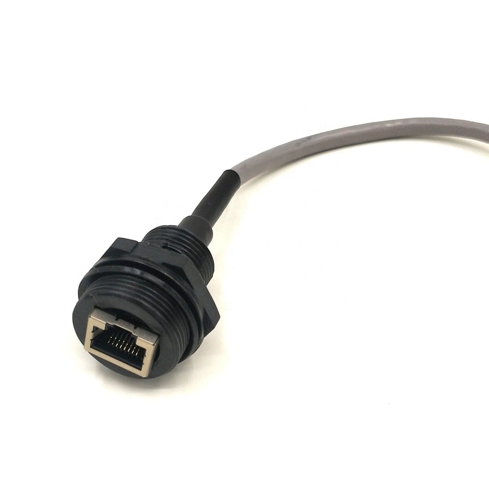 Outdoor ethernet rj45 M25 cable waterproof connector