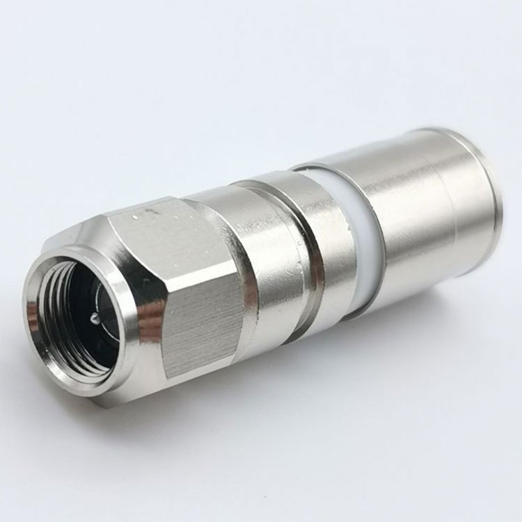 High Quality Waterproof Brass RF Coaxial Compression RG11 F Male Connector