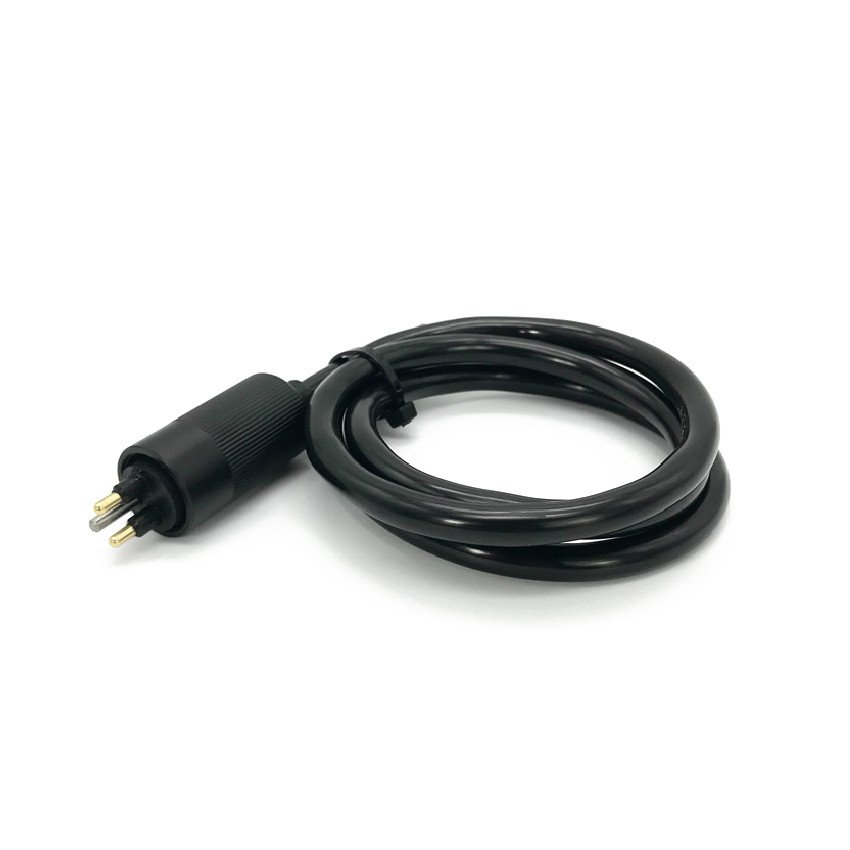Stainless Steel Subconn Watertight Connector 2Pin Male/Female Power Application 10A Rated Waterproof Tether Cable for ROV