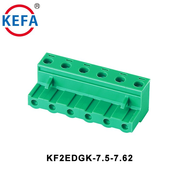 KF2EDGK-7.62mm Pitch Contact Strip Connectors 300V/10A Electric Plug Connector Pcb Plug In Terminal block