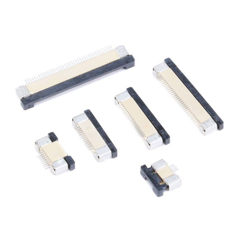 Original 0.5MM FFC/FPC connector top connection bottom connection flip cover bottom connection 4/6/8/10/12/14/16-40p