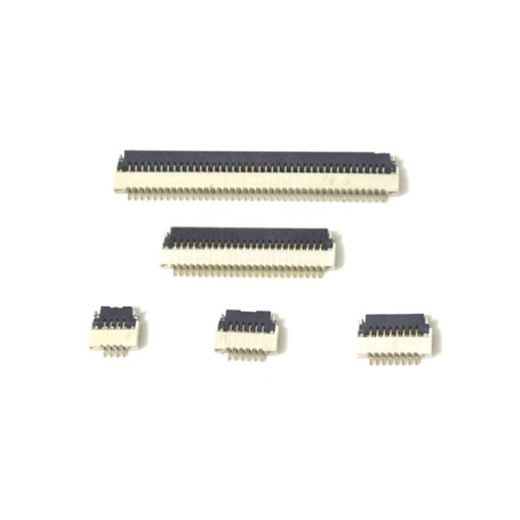 Original 0.5MM FFC/FPC connector top connection bottom connection flip cover bottom connection 4/6/8/10/12/14/16-40p