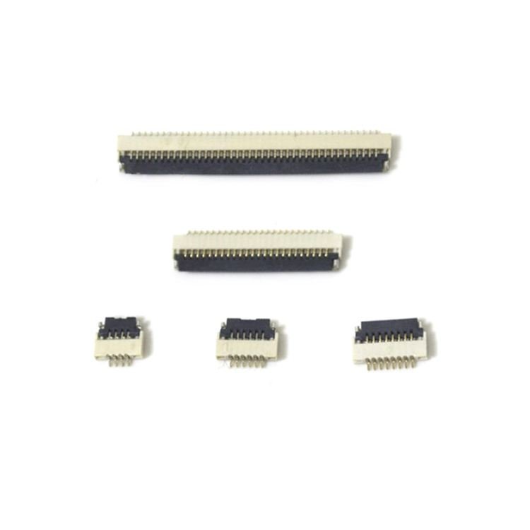 Original 0.5MM FFC/FPC connector top connection bottom connection flip cover bottom connection 4/6/8/10/12/14/16-40p