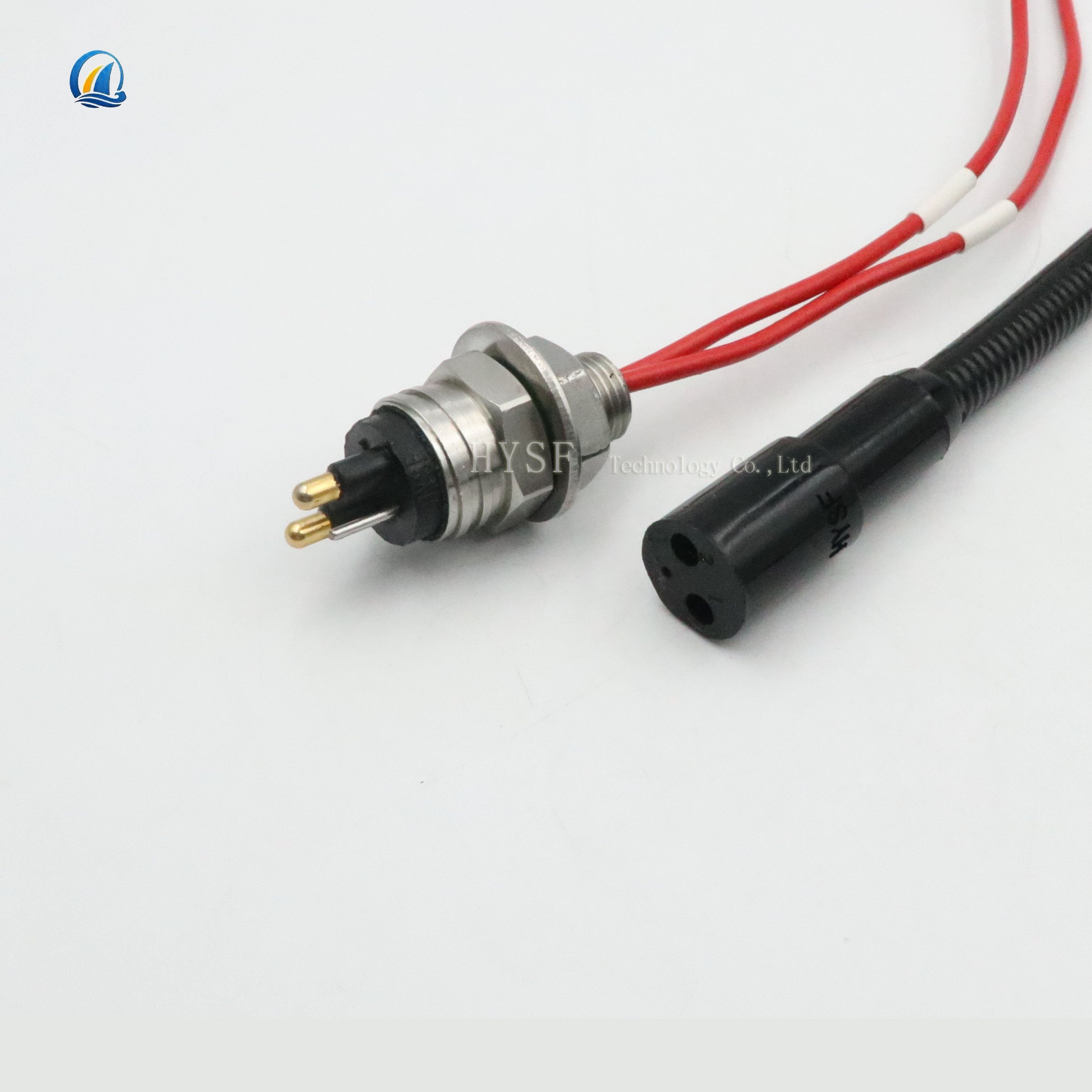 High current 2-4 core 25A watertight cable deep water connector