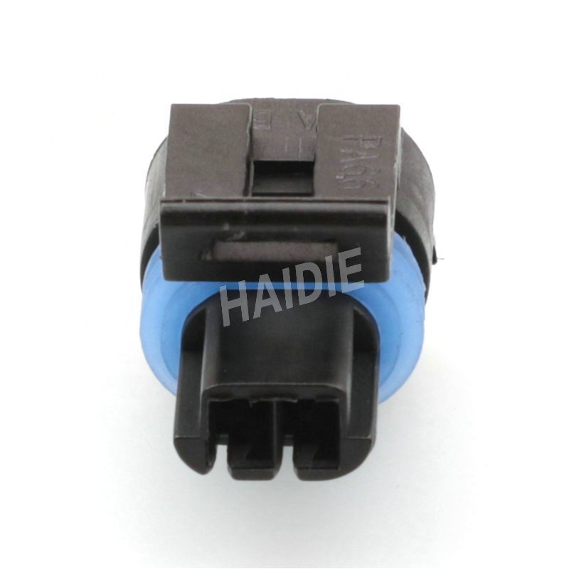 2 pin female pa66 automotive engine water temperature sensor plug connector wire harness for Buick Harvard 12162193