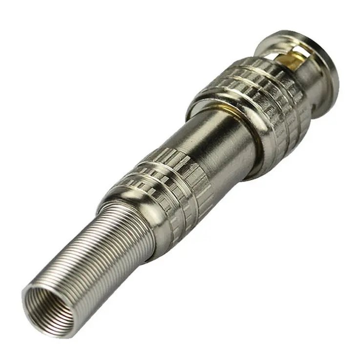 Coaxial RG59 CCTV Cameras Solder Less Twist Spring bnc connector cctv Jack BNC