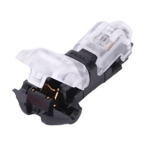 Low Voltage Wire splice connectors Quick Solderless T Tap Connector 1 Pin No Wire-Stripping Required