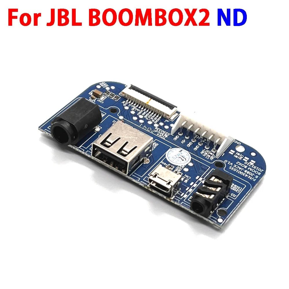 NEW For JBL BOOMBOX2 ND USB 2.0 Audio Jack Power Supply Board Connector Bluetooth Speaker Micro USB Charge Por