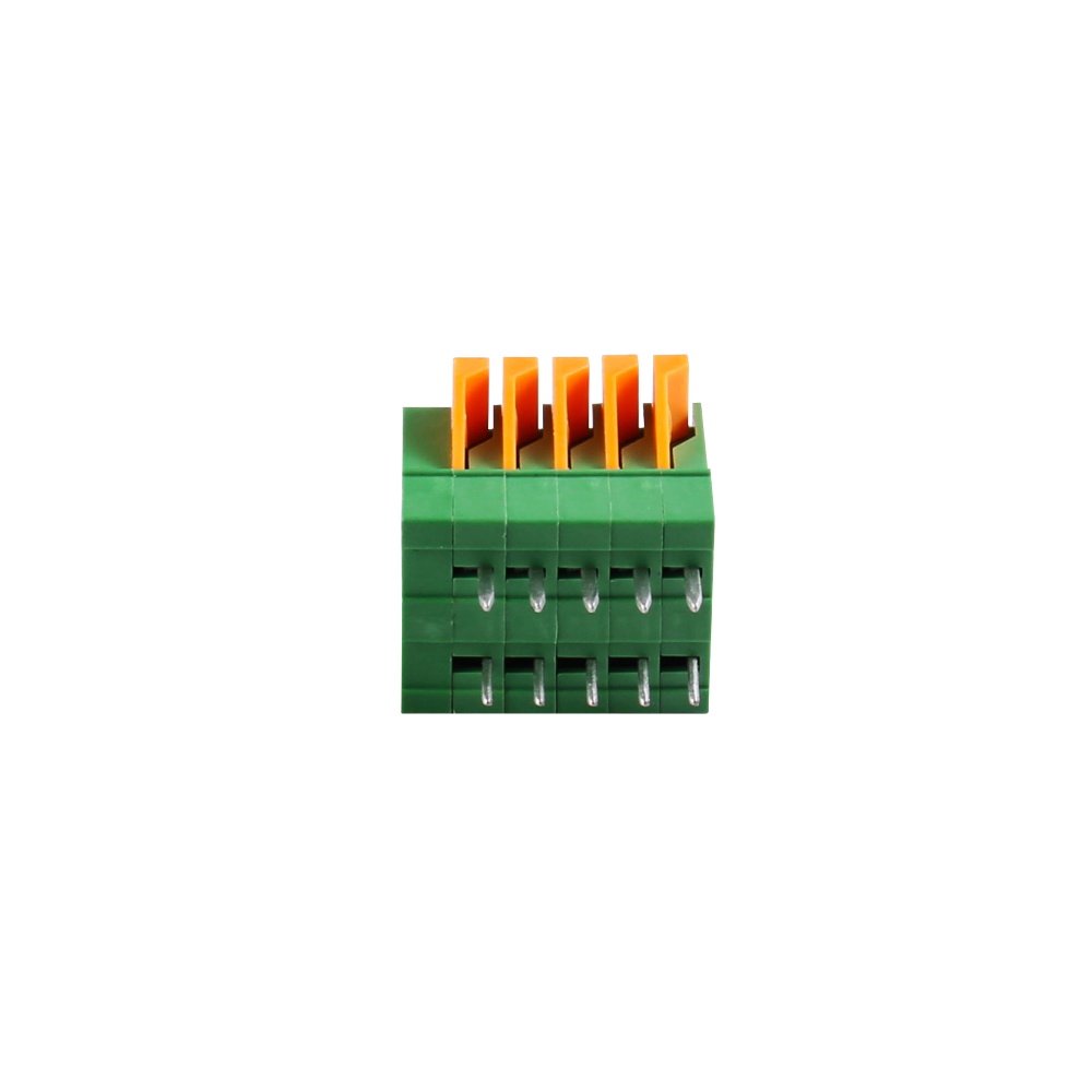 Spring terminal blocks KF250-2.5/3.5 KF235-5.0 5.08 screwless terinal blocks wire connector