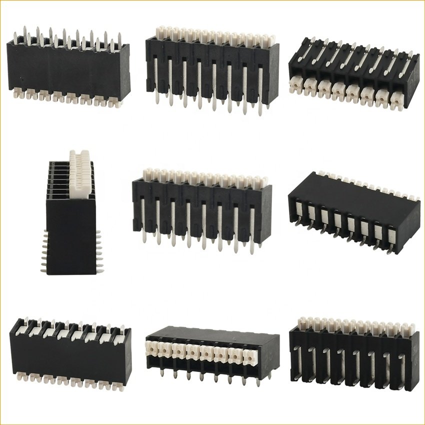 Spring terminal blocks KF250-2.5/3.5 KF235-5.0 5.08 screwless terinal blocks wire connector