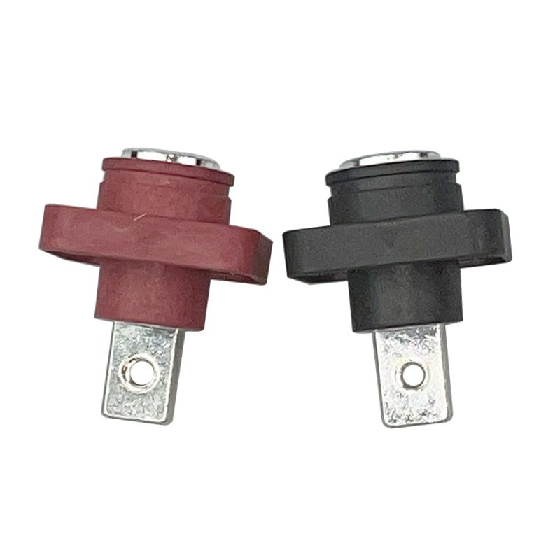 High Current Copper Material Lithium Battery Terminal Connector Block Power Through Wall M8 Screw Terminals for Cable
