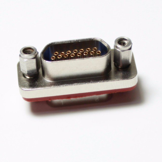J30J Series Connector Miniaturized Rectangular Micro-D Connector with Wire Harness