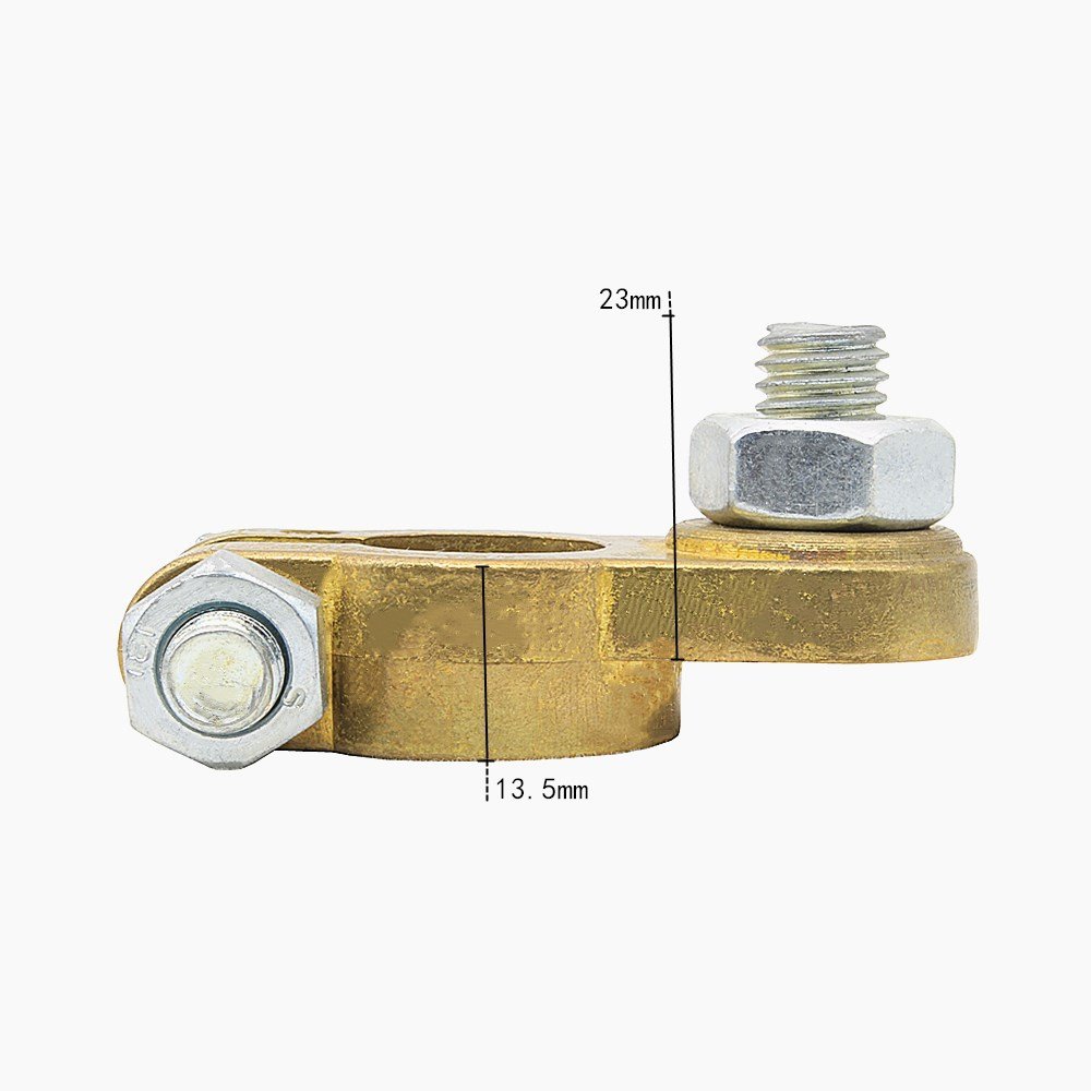 Pure Copper Screw Stud Battery Terminal Set Battery Terminal Connector Clamp
