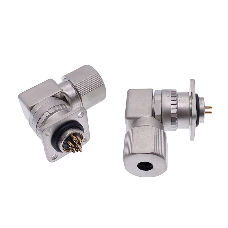 Servo motor encoder plug connector DDK-2 DDK-10 CM10-SP10S SM2AP 2 pin 10 pin CM10 elbow metal connector