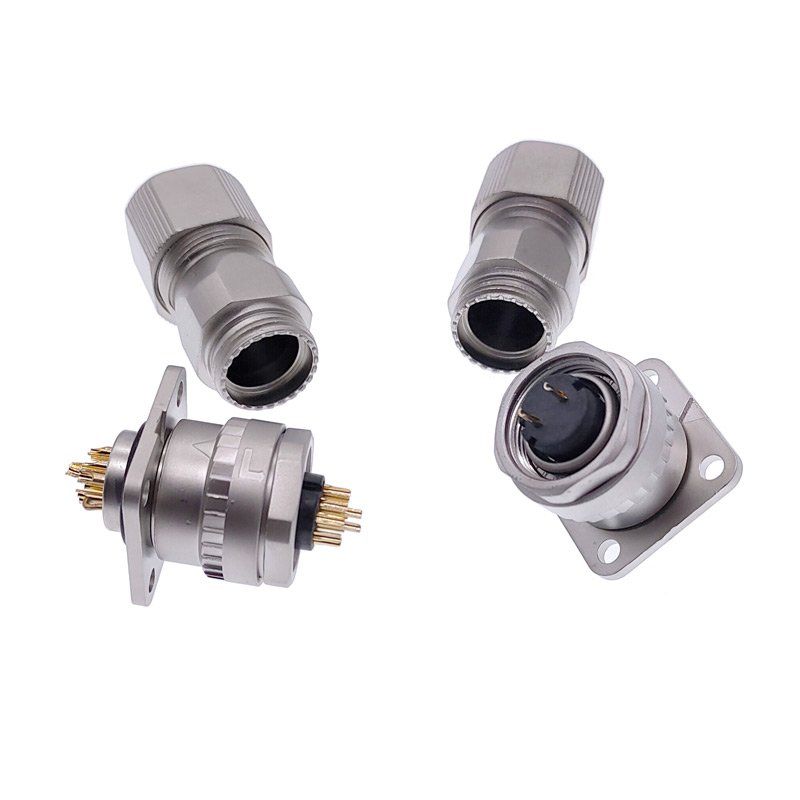 Servo motor encoder plug connector DDK-2 DDK-10 CM10-SP10S SM2AP 2 pin 10 pin CM10 elbow metal connector