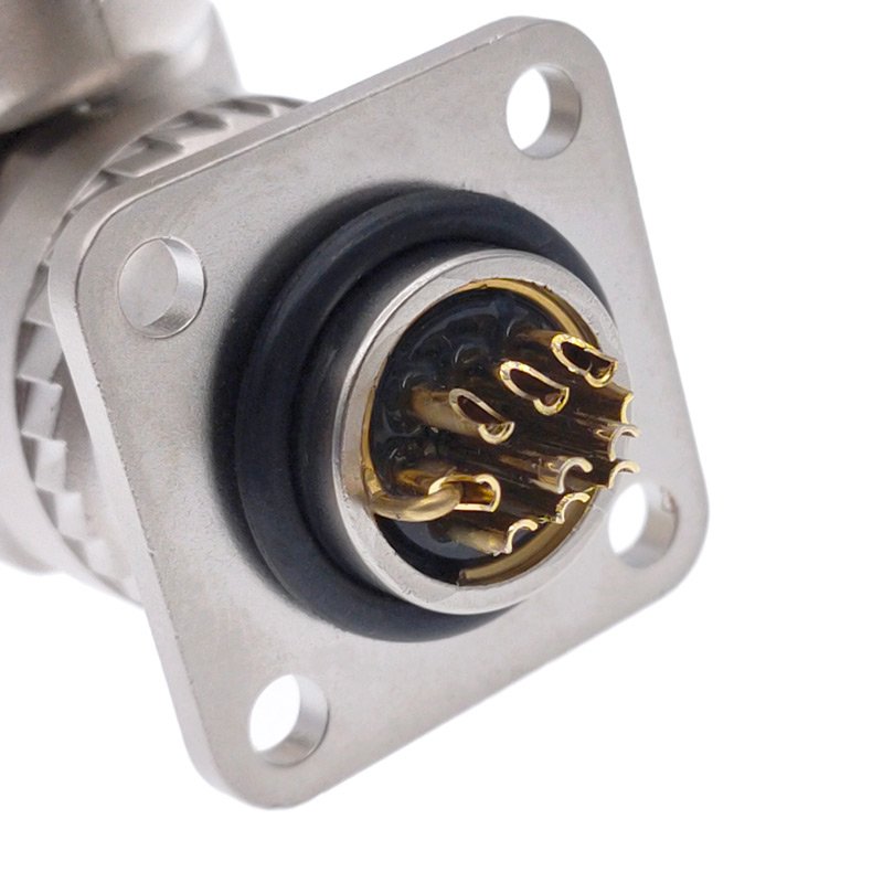 Servo motor encoder plug connector DDK-2 DDK-10 CM10-SP10S SM2AP 2 pin 10 pin CM10 elbow metal connector